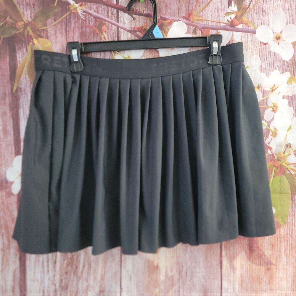 Tretorn Black Tennis Skort Size L